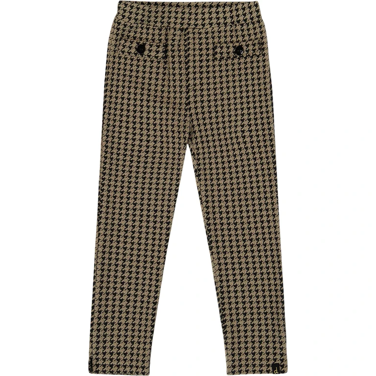 Jacquard Knit Pant with Welt Pocket - Big Girl