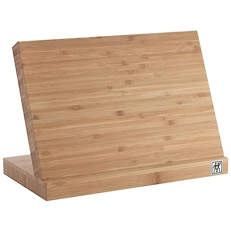 Magnetic Bamboo Knife Block