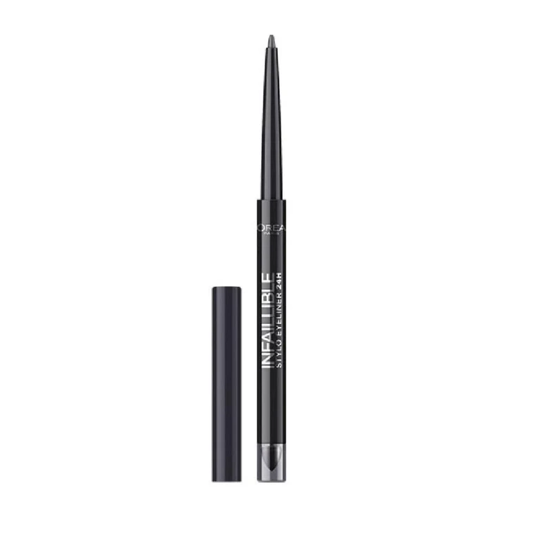 L'Oreal Paris, Infaillible 24H, Waterproof, Contour, gel eyeliner pencil, 301, Night Day Black, 10 g