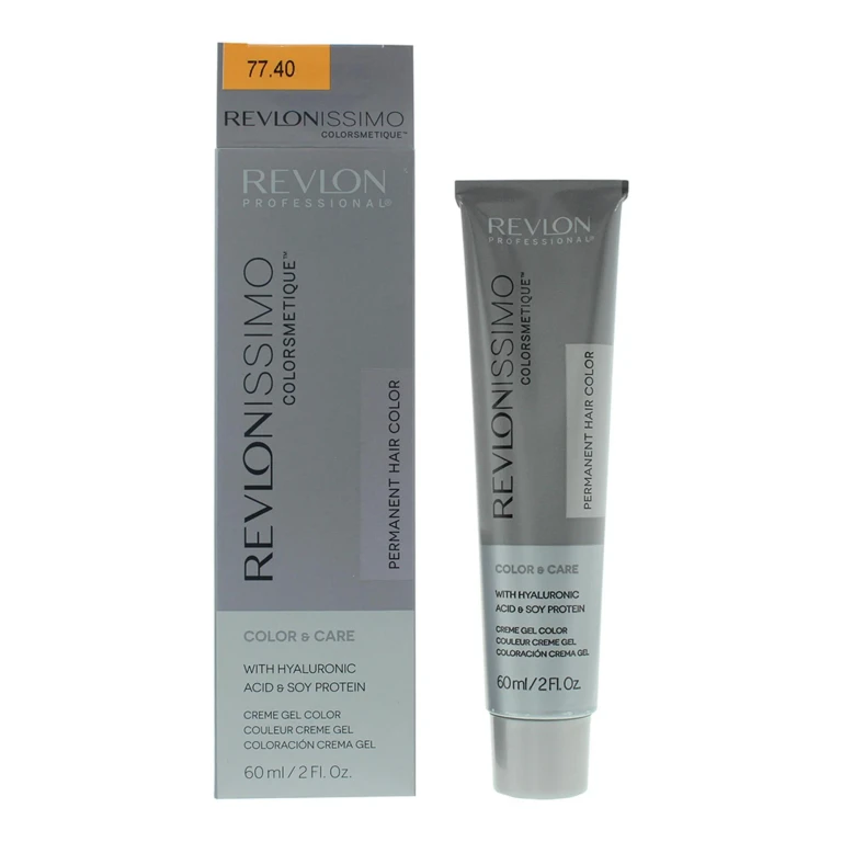 Revlonissimo Colorsmetique Permanent Hair Color 77.40 Intense Light Copper Hair Color 60 ml