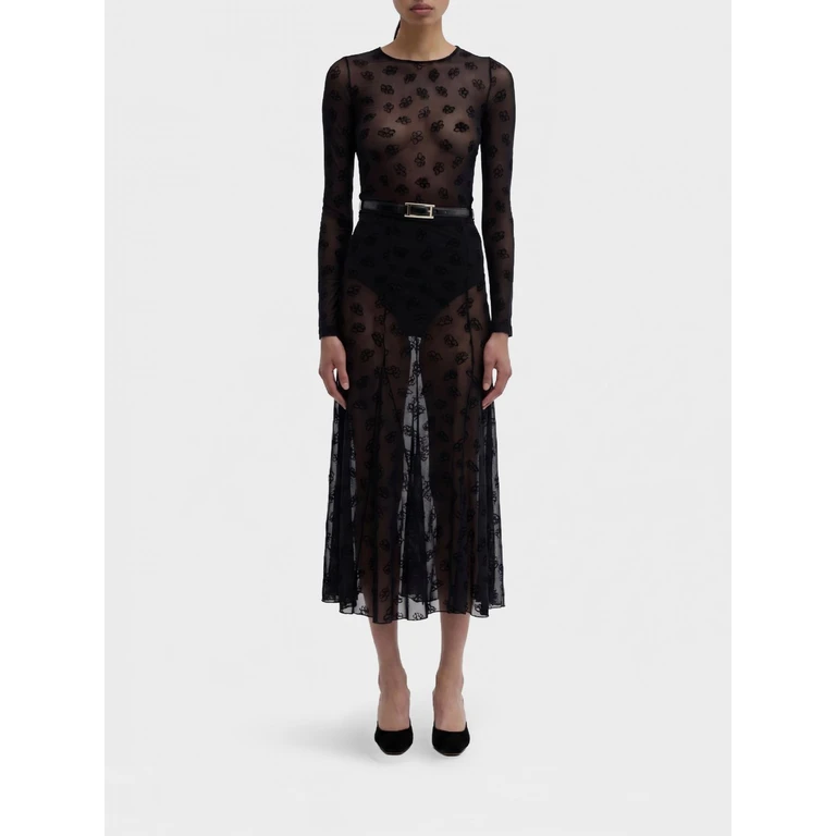 Floral Tulle Skirt (25EM2M0C10048229000)