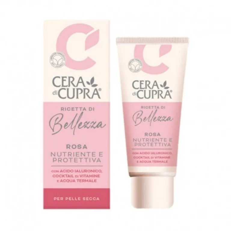 Beauty Recipe Nourishing and Protective Pink Face Cream Dry Skin Tube 75 Ml