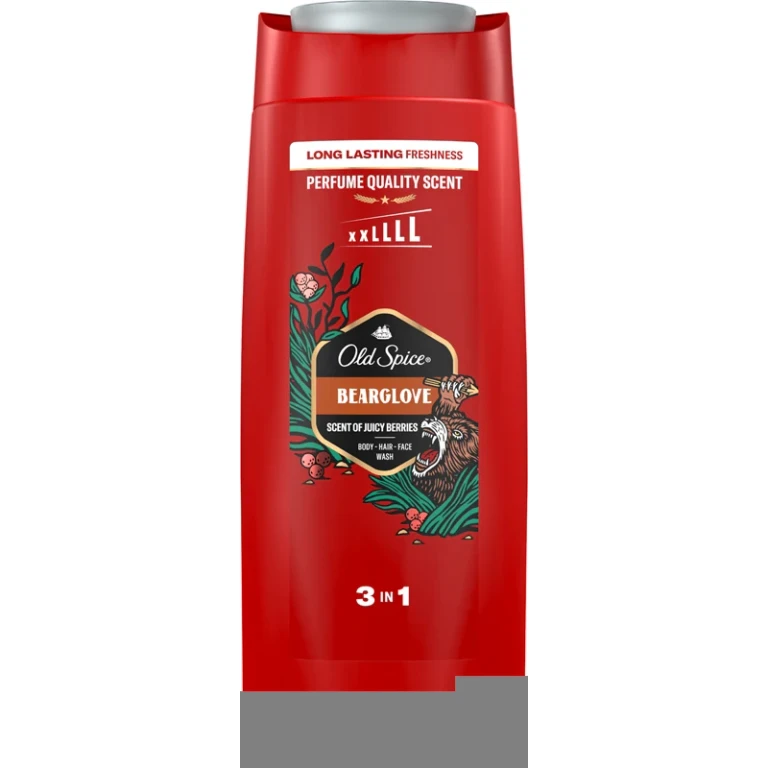 Bearglove shower gel for body and hair 675 ml