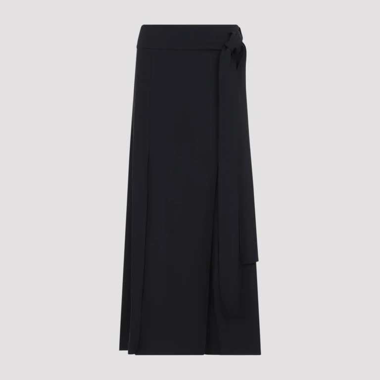 Jupe midi ceinturée Mile Knife Pleat Studio Nicholson