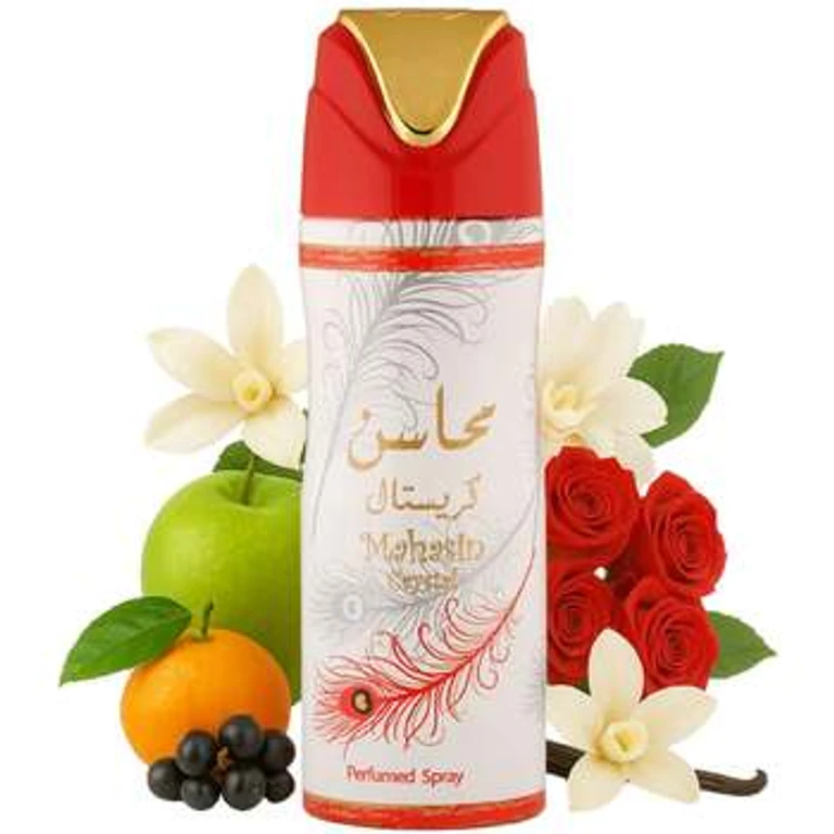 perfumes Mahasin Crystal Deospray 200ml