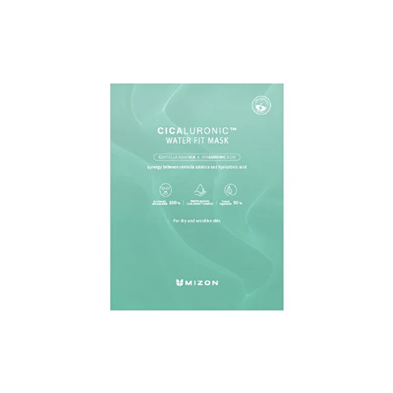Moisturizing face mask with hyaluronic acid Cicaluronic (Water Fit Mask) 24 g