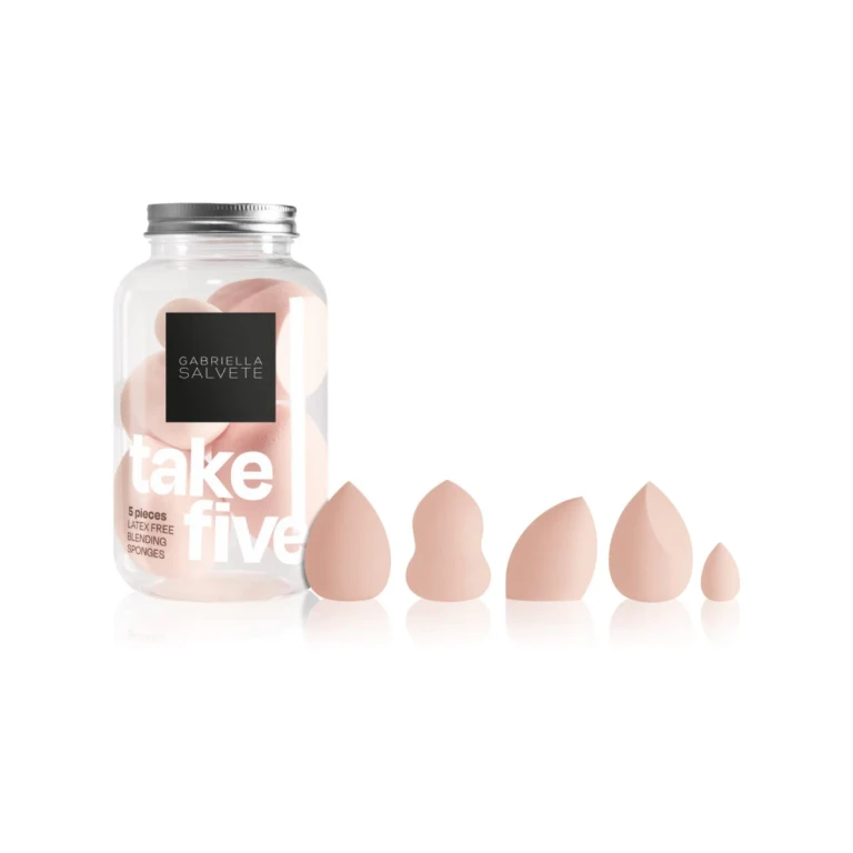 Take Five Light Orange Face Applicator Set