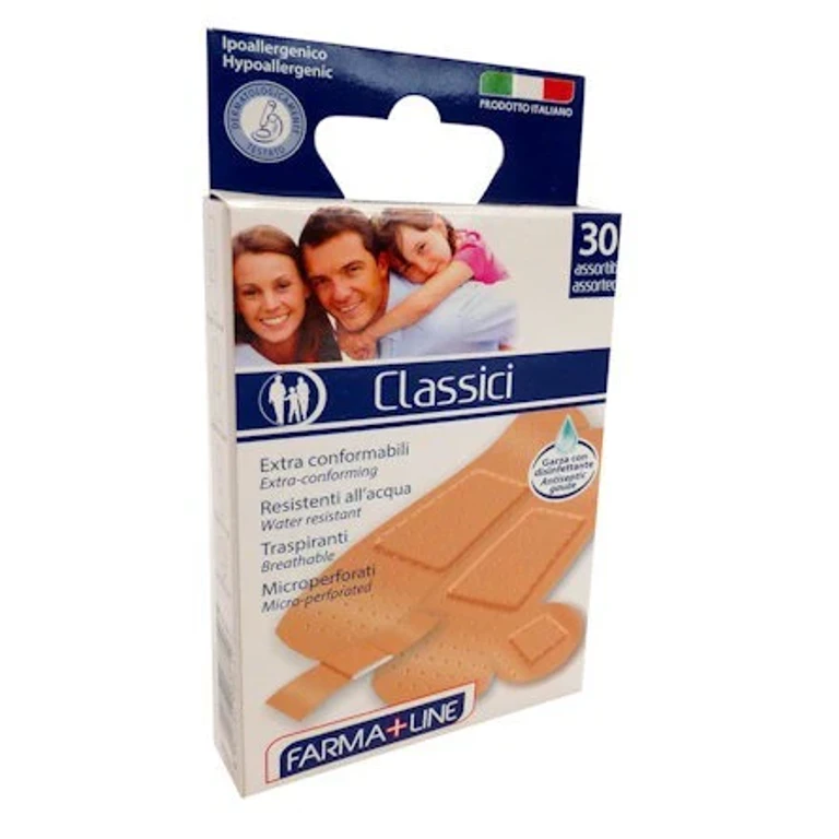 Classic Medium Bandages 4 Formats Pack of 30 Pieces