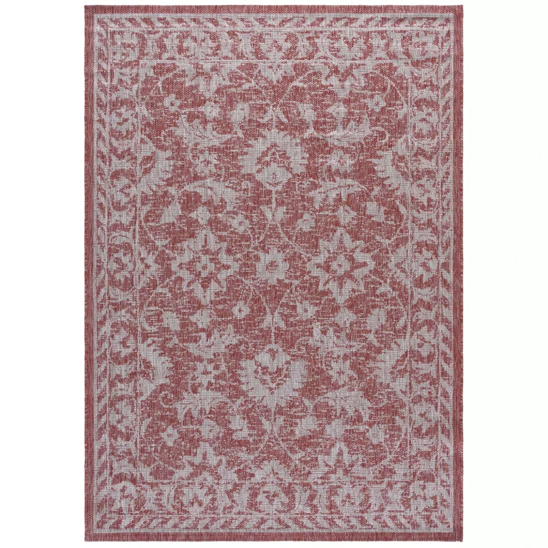 Resort Indoor/Outdoor Rug Collection, 6' 7' x 9':- Begonia