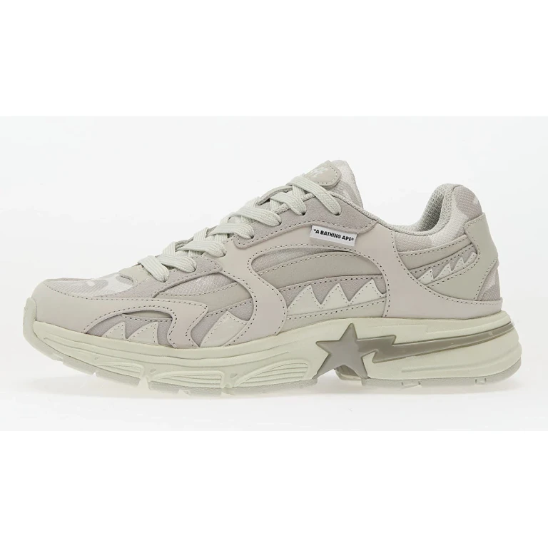 Mens a Bathing Ape Bape Shark Sta #1 M2 'white'