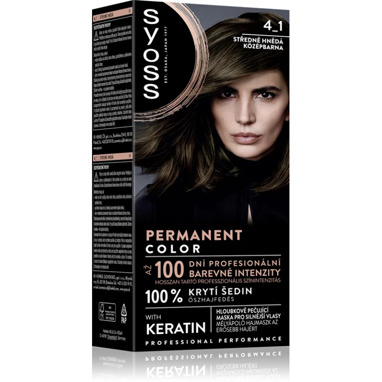 Permanent Color permanent hair dye color 4_1 Medium Brown