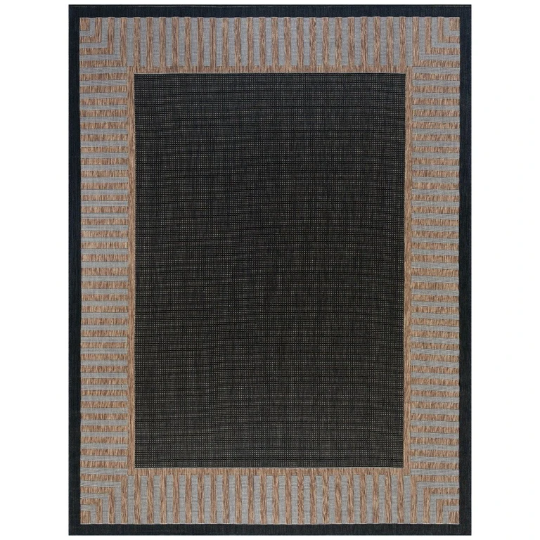 Elgin 9 x 12 Gold Indoor-Outdoor Area Rug