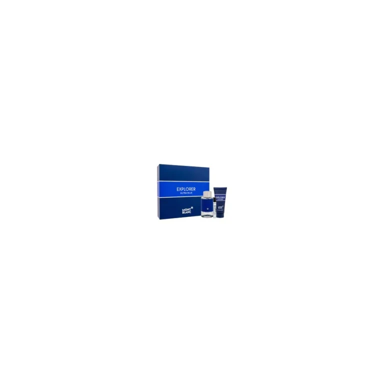 Mont Blanc Explorer Ultra Blue Gift Set Edp 100 Ml, Miniature Edp 7.5 Ml And Shower Gel 100 Ml