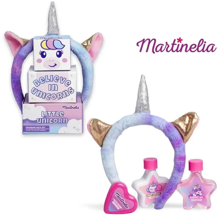 Set da Bagno Unicorno con Cerchietto