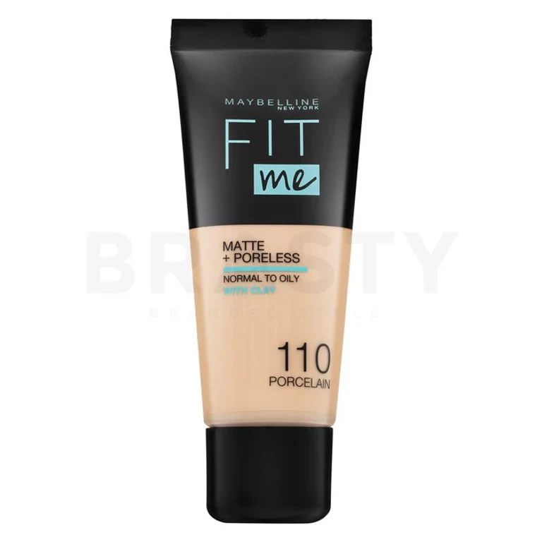 Foundation Maybelline Fit Me! Matte + Poreless 110 Porcelain 30 ml