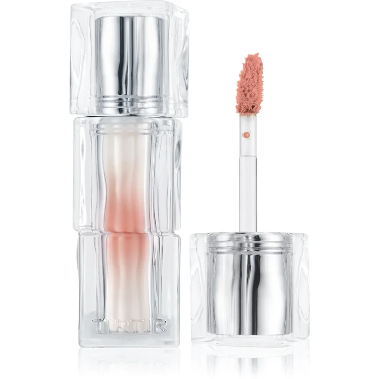 Waterism long-lasting lip gloss small pack color 22 Snowy Peach (White Snowy Collection) 1.8 g