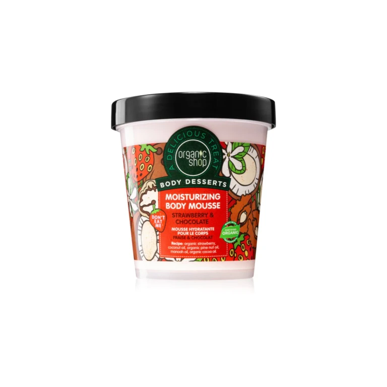 Sweet Strawberry and Chocolate Body Mousse Moisturizing Effect 450 ml