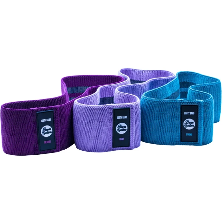 Power System Booty Band Set 3-piece fitness resistance band set