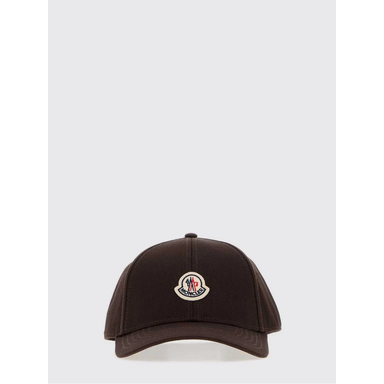 Gorra de béisbol Moncler de gabardina de algodón