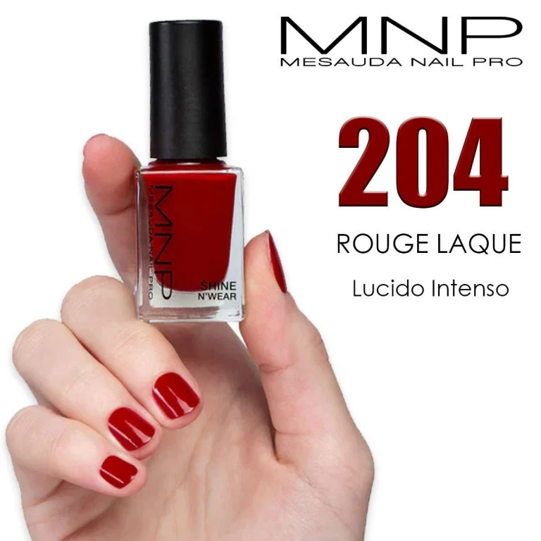 Mnp 10 Ml Shine N'Wear - 204 - Rojo Brillante