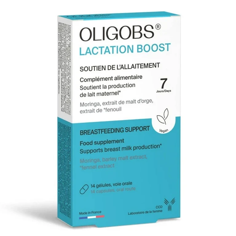 Oligobs Lactation Boost Breastfeeding support 14 capsules