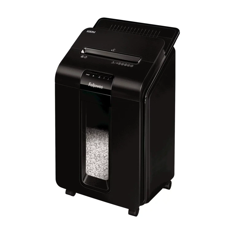 AutoMax 100 Auto Feed Black Paper Shredder