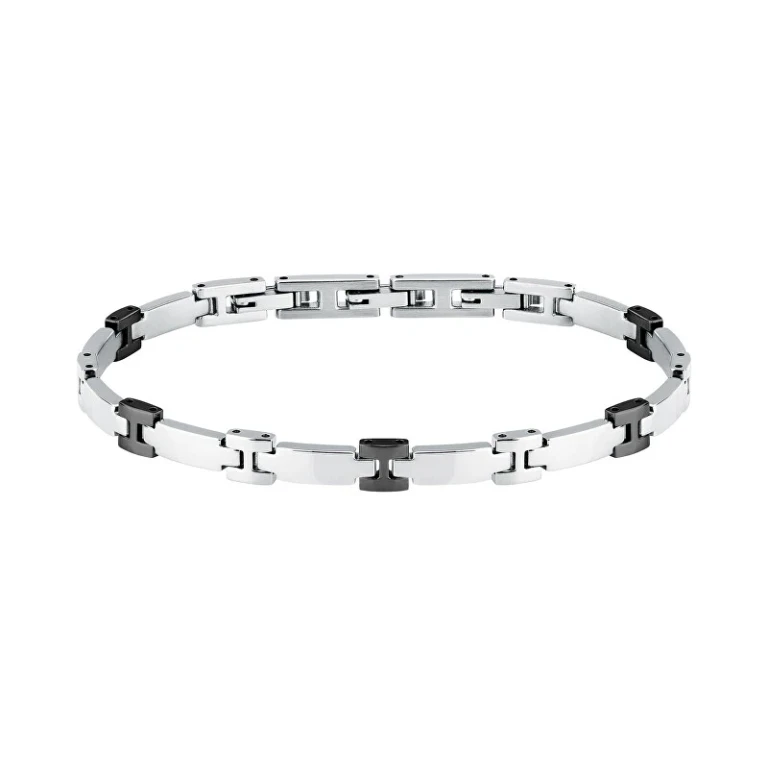 Two-Tone Steel Bracelet Without Tempo Motown Sals101 For Men