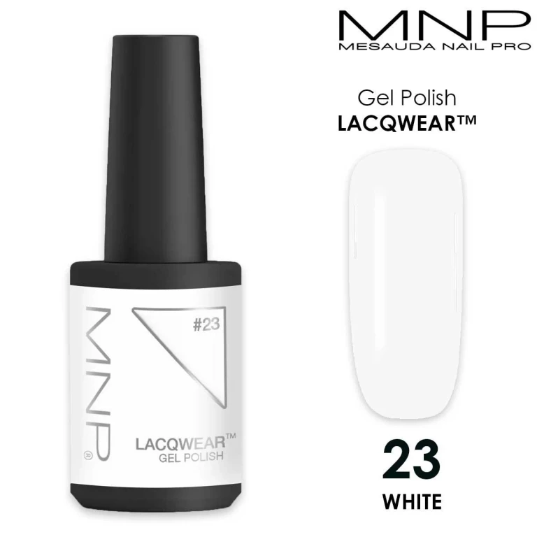 Lacqwear Mnp 10 Ml Gel Polish 23 White