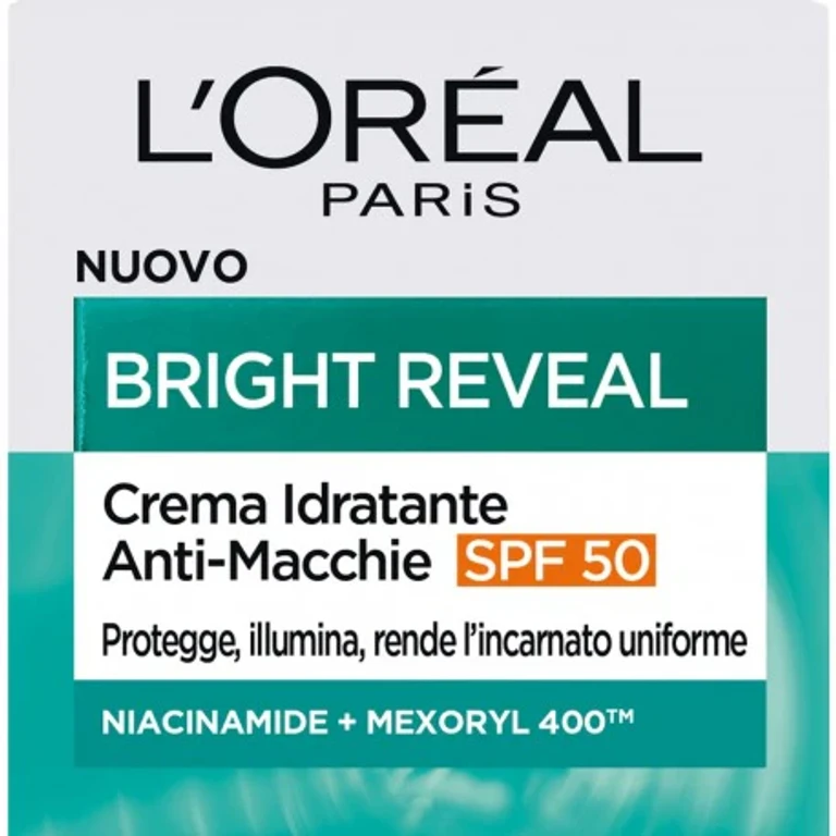 L'Oreal Paris Bright Reveal Anti-Dark Spot Moisturizing Cream Niacinamide Spf50+ 50 ml