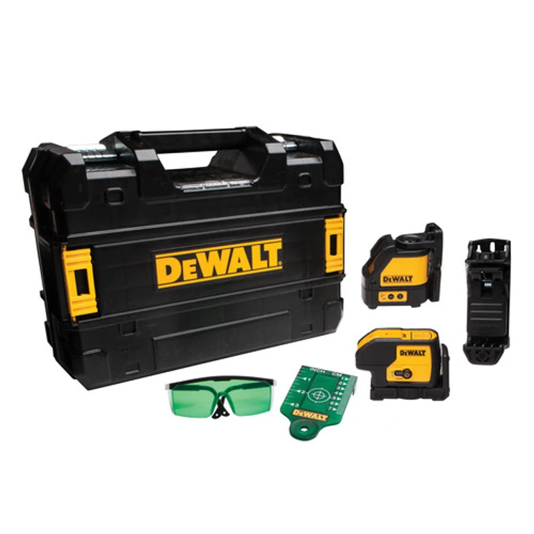 DW0883CG Green Line and Spot Laser Combo Kit