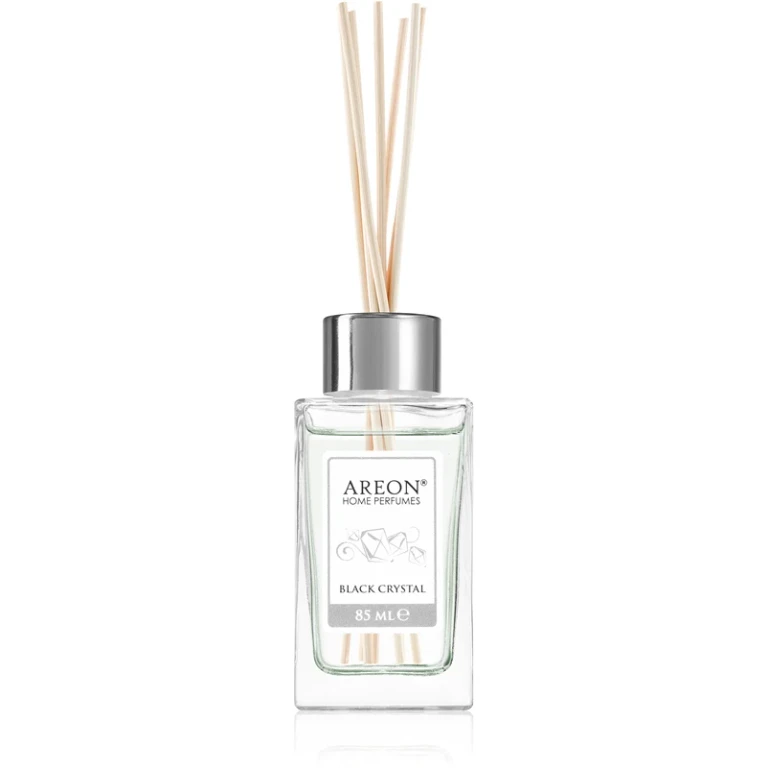 Home Perfumes Black Crystal Aroma Diffuser with 85 ml Refill