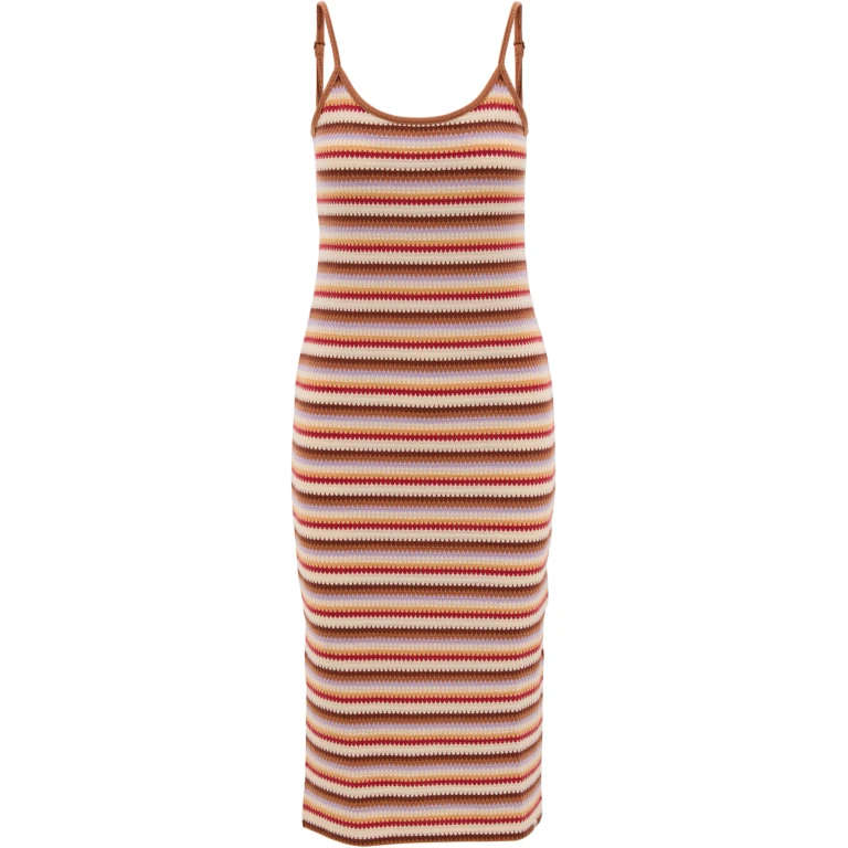 Bobbi Stripe Midi Dress - Women's