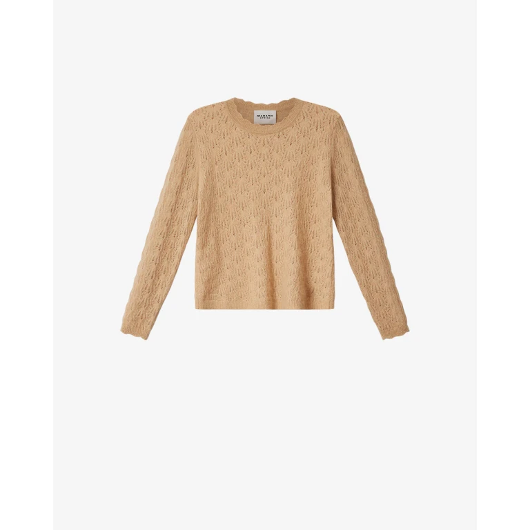 Pull col rond Marant Étoile en mélange de baby alpaga