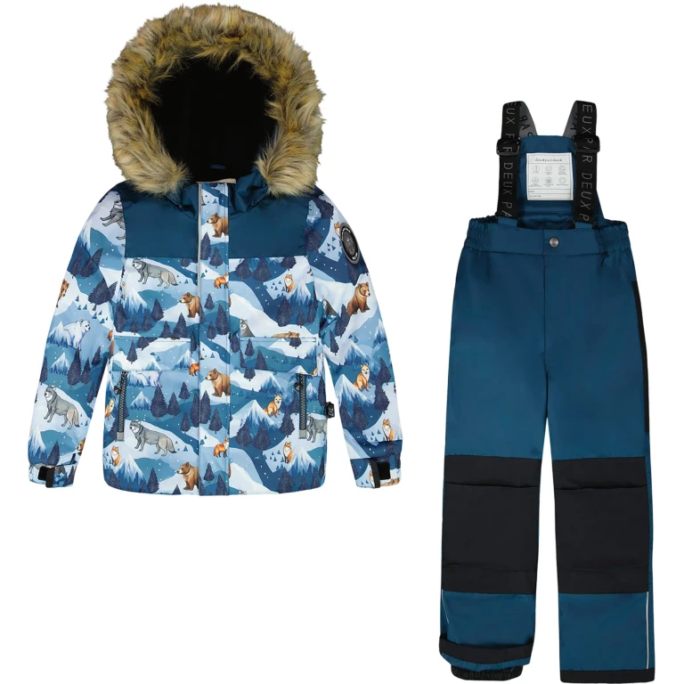 Dark Teal Discover Two-Piece Snowsuit - Little Boy