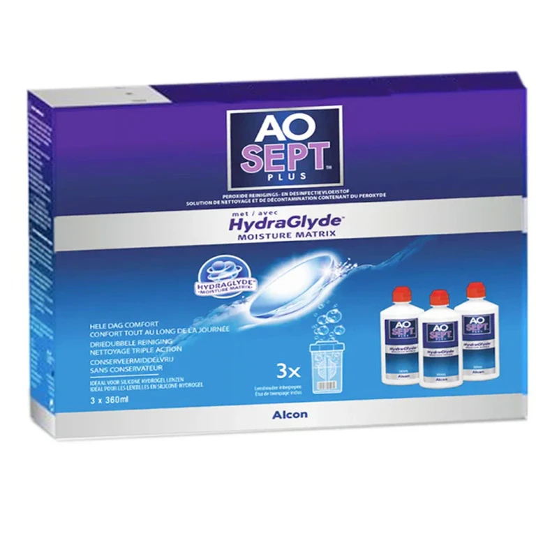 Alcon Aosept Set Idraglide Moisture Matrix 3x360ml