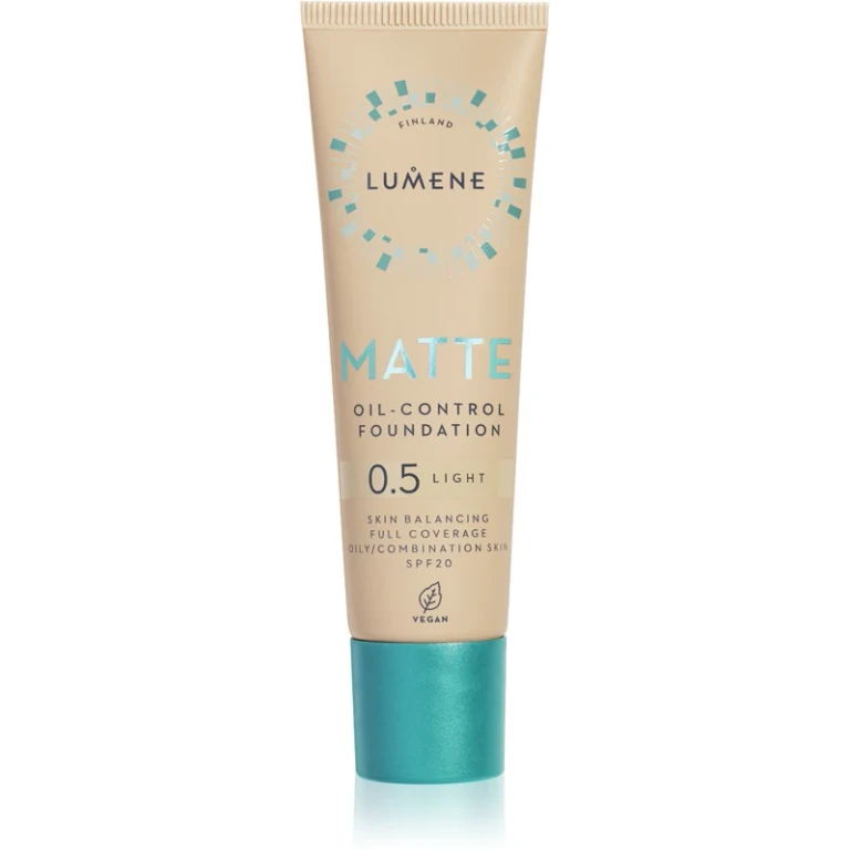 Matt Oil-Control Mattifying foundation SPF 20 color 0.5 Fair Nude / Light 30 ml