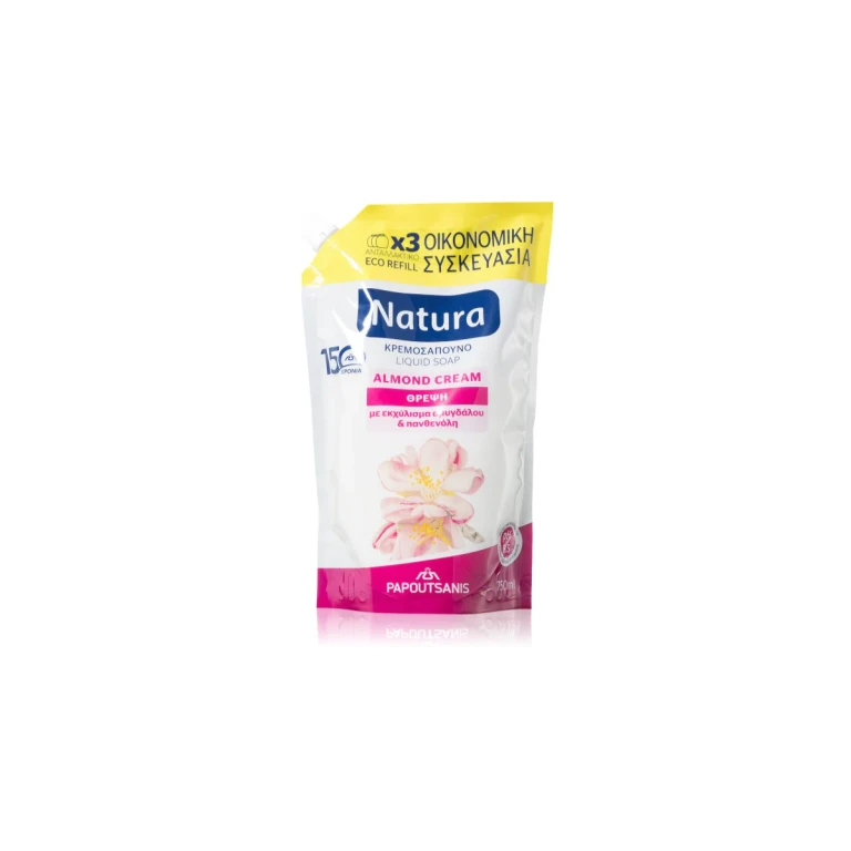 Nature Cream Liquid Soap Almond Refill 750ml