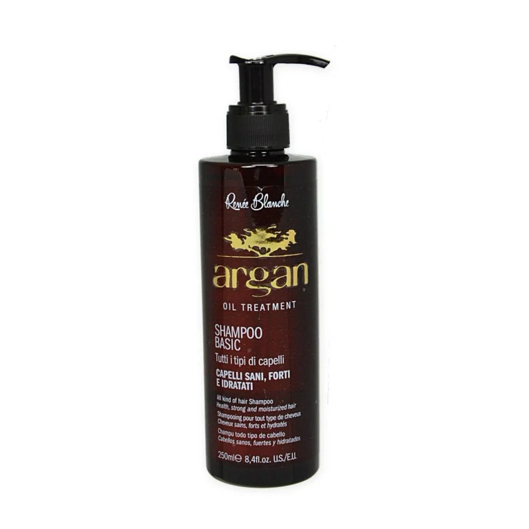Argan shampoo basic 250ml renee blanche