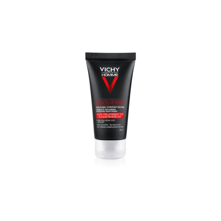 Vichy Men's Structure Strength Face Cream Day Care Moisturizing Anti-Age 50ml
