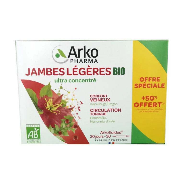 ArkoFluides - Light Legs BIO 20+10 vials FREE