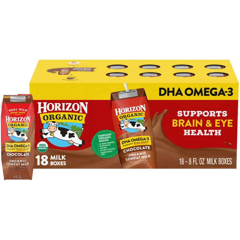 Lowfat Chocolate Milk with DHA Omega-3, 8 fl. oz., 18 pk.