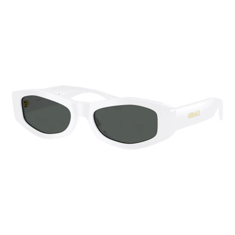 Ladies Black Rectangular Sunglasses VE4487 314/87
