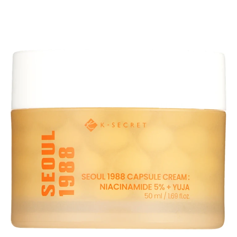 SEOUL 1988 Capsule Crema Niacinamide 5% Yuja 50ml — Crema viso