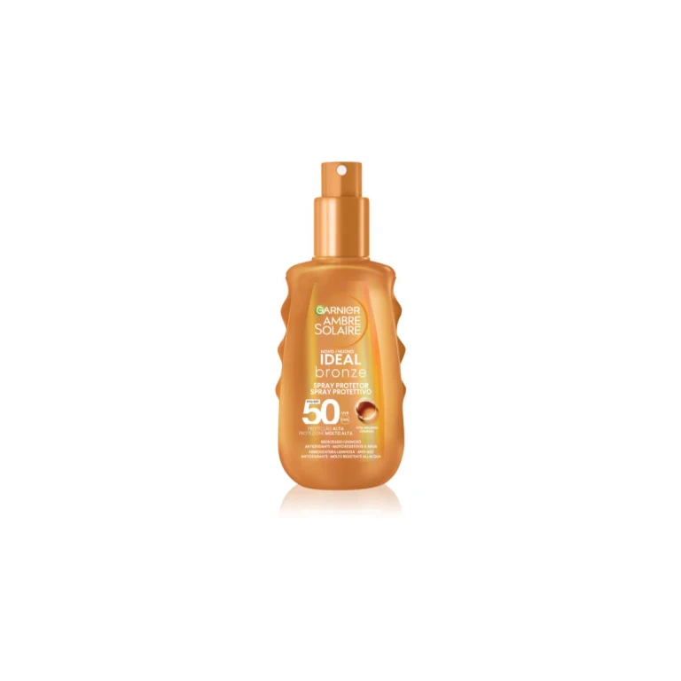 Ambre Solaire Ideal Bronze protective spray to stimulate and prolong the tan SPF 50 150 ml