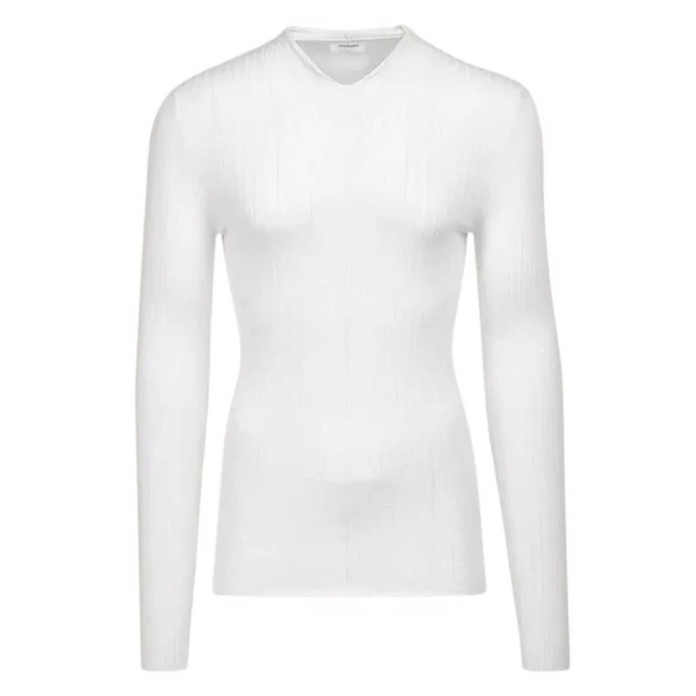 V-Neck Wool Knit Sweater