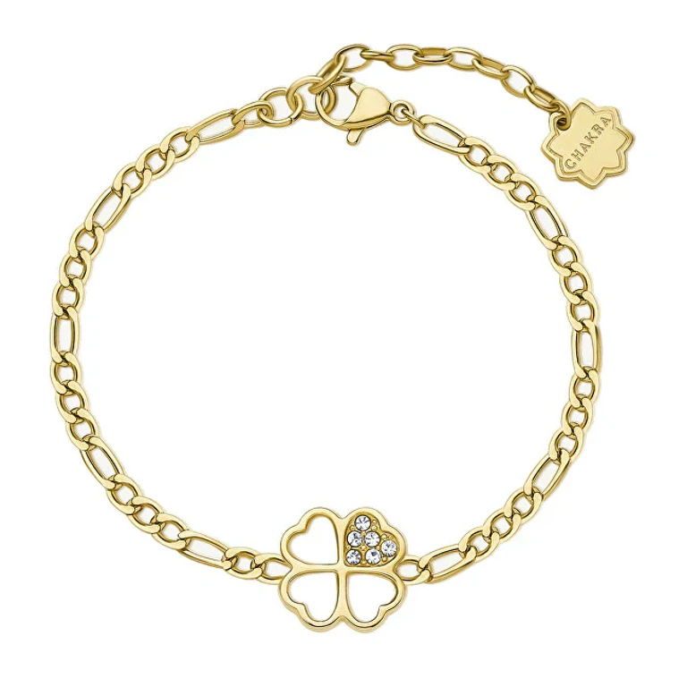 Gold Plated Lucky Chakra Bracelet BHKB142