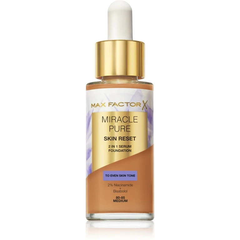 Miracle Pure Skin Reset 2in1 Serum Foundation - Makeup 30 ml 80-85 Medium
