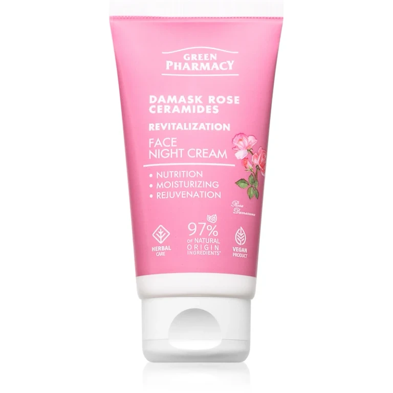 Damask Rose & Ceramides Night Face Cream 50 ml