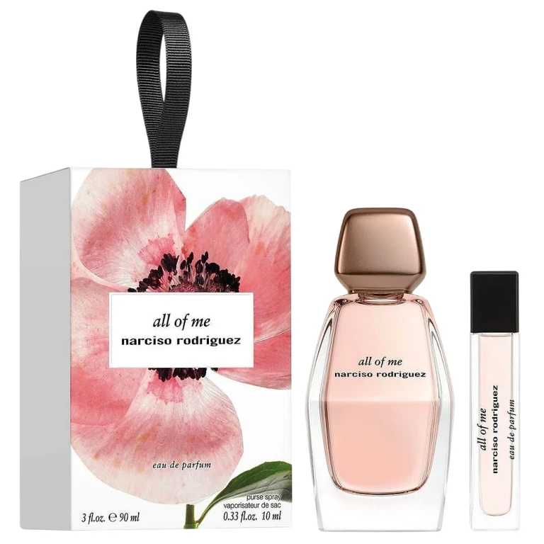 Set Narciso Rodriguez: All Of Me Eau De Parfum for Women 90 ml + All Of Me Eau De Parfum for Women 10 ml