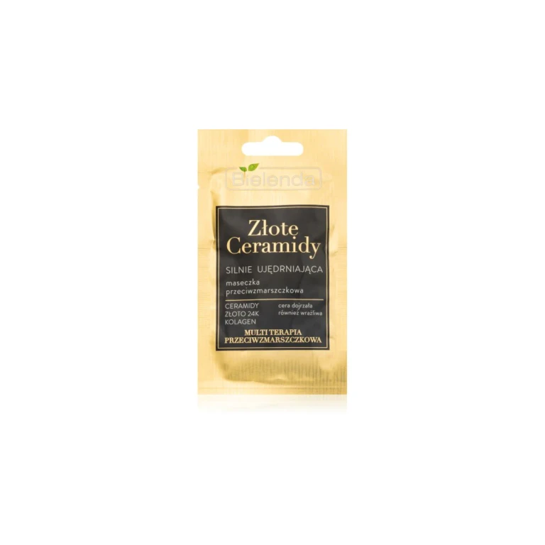 Golden Ceramides anti-wrinkle face mask with ceramides 1 pc
